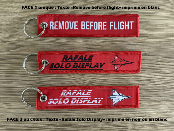 FLAMME REMOVE BEFORE FLIGHT